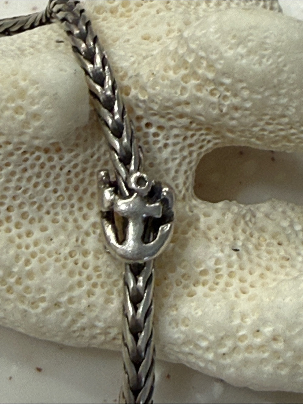 Trollbeads Sterling Silver “Faith, Hope & Love” Retired 2021